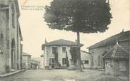 38 Isere CPA FRANCE 38 " Pommier, Place de l'église"