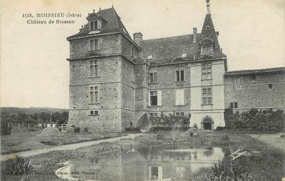 CPA FRANCE 38 " Moissieu, Le Château de Bresson"