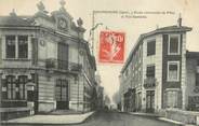 38 Isere CPA FRANCE 38 " Beaurepaire, Ecole communale de filles et rue Gambetta"