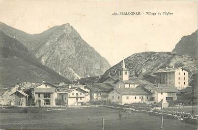 CPA FRANCE 73 "Pralognan la Vanoise, village et Eglise"