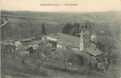 CPA FRANCE 38 " Domarin, Vue générale"