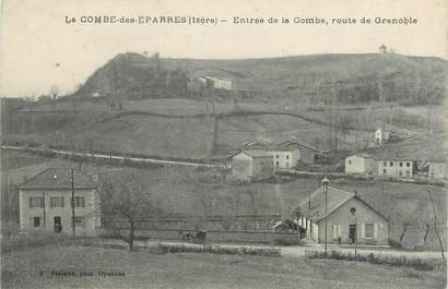 CPA FRANCE 38 " La combe des Eparres, Route de Grenoble"