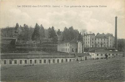 CPA FRANCE 38 " La combe des Eparres, Vue générale de la grande usine"