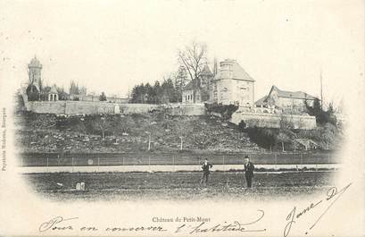 CPA FRANCE 38 " Bourgoin, Le château de Petit Mont"