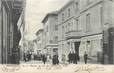 CPA FRANCE 38 " Bourgoin, Mairie et rue de l'Hôtel de Ville"