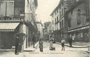 38 Isere CPA FRANCE 38 " Bourgoin, Rue de l'Hôtel de Ville"