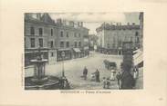 38 Isere CPA FRANCE 38 " Bourgoin, La Place d'Armes "