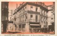 38 Isere CPA FRANCE 38 " Bourgoin, Hôtel Besançon rue de la République"