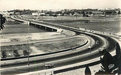 CPSM MAROC "Rabat, le pont Moulay Hassan vers Salé"