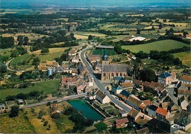 CPSM FRANCE 72 "Lamnay, vue générale aérienne"