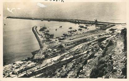 CPSM MAROC "Agadir, le port et la jetée"