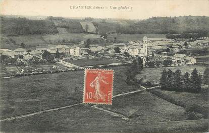 CPA FRANCE 38 "Champier, Vue générale"