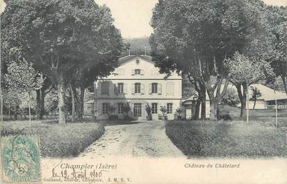 CPA FRANCE 38 "Champier, Château du Châtelard"