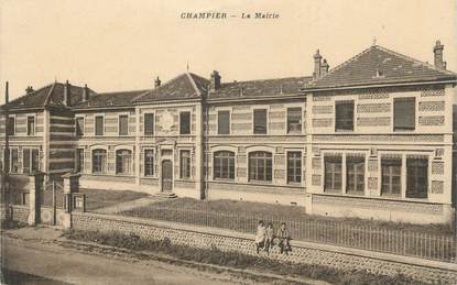 CPA FRANCE 38 " Champier, La Mairie"