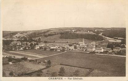 CPA FRANCE 38 " Champier, Vue générale"