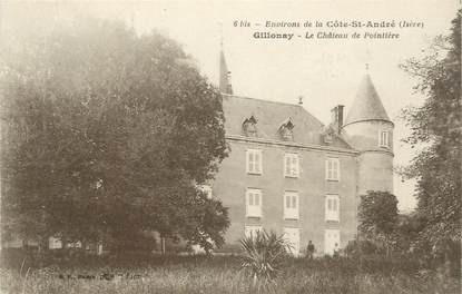 CPA FRANCE 38 " Gillonnay, Le Château de Pointière"