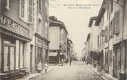 38 Isere CPA FRANCE 38 " La Côte St André, Rue de la République "