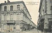 38 Isere CPA FRANCE 38 " La Côte St André, L'Hôtel de Ville et la rue de l'Hôtel de Ville"