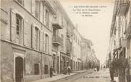 38 Isere CPA FRANCE 38 " La Côte St André, Rue de la République et la maison natale de Berlioz"