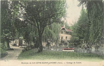 CPA FRANCE 38 " La Côte St André, Le cottage de Lariot"