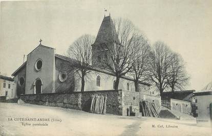 CPA FRANCE 38 " La Côte St André, Eglise Paroissiale'