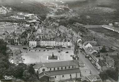 CPSM FRANCE 71 "Le Creusot, vue aérienne, la place Schneider"