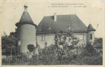 CPA FRANCE 38 " St Hilaire de la Côte, Le château du Bouchet"