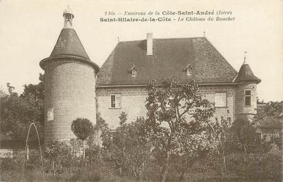 CPA FRANCE 38 " St Hilaire de la Côte, Le château du Bouchet"