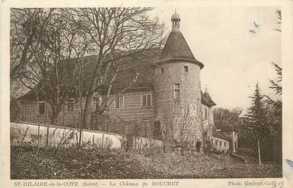 CPA FRANCE 38 " St Hilaire de la Côte, Le château du Bouchet"