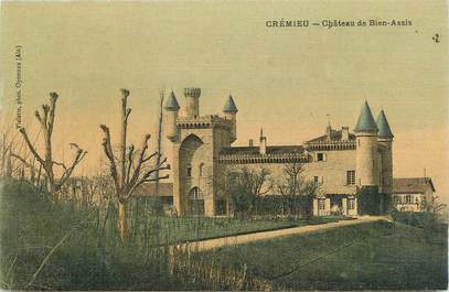 CPA FRANCE 38 "Crémieu, Le Château de Bien Assis"