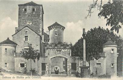 CPA FRANCE 38 "Prés de Crémieu, Château de Mallin"