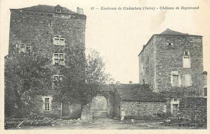 CPA FRANCE 38 "Environs de Crémieu, Le Château de Beptenoud'