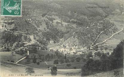 CPA FRANCE 38 " La Balme, Vue générale"