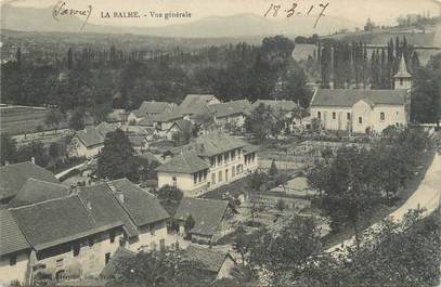 CPA FRANCE 38 " La Balme les Grottes, Vue générale"