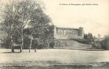 CPA FRANCE 38 " Chamagnieu, Le château"