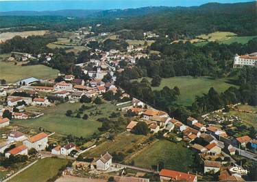 CPSM FRANCE 38 " Chamagnieu, Vue générale aérienne"