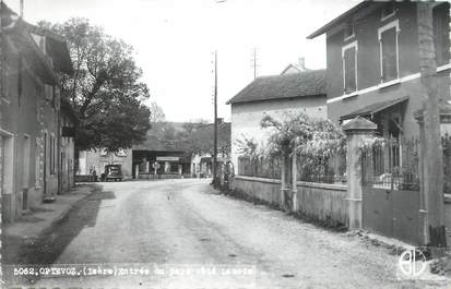 CPSM FRANCE 38 " Optevoz, Entrée du pays"