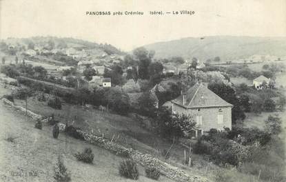CPA FRANCE 38 " Panossas, Le village"