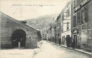 38 Isere CPA FRANCE 38 " Crémieu, Quartier de la Poste et les halles"