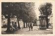 CPA FRANCE 38 " Crémieu, Place de la Nation, entrée de la Gendarmerie et ancienne fontaine"