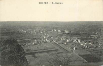 CPA FRANCE 38 " Hières, Panorama"