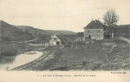 CPA FRANCE 38 " Hières, Le Val d'Amby Moulin de la Tulle"