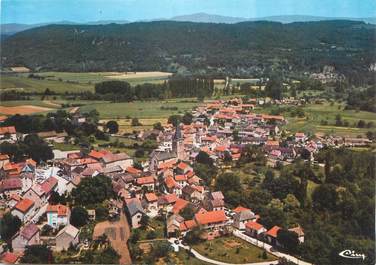 CPSM FRANCE 38 " Hières sur Amby, Vues générale aérienne"