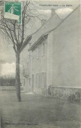 CPA FRANCE 38 " Parmilieu, La Mairie"