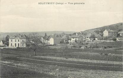 CPA FRANCE 38 " Soleymieu, Vue générale"