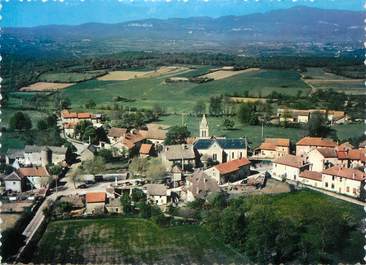 CPSM FRANCE 38 " St Baudille de la Tour, Vue générale aérienne"