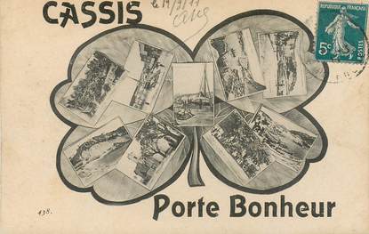 CPA  FRANCE 13 "Cassis, Porte bonheur"