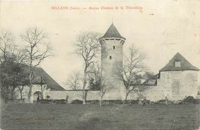 CPA FRANCE 38 " Sillans, Ancien château de la Thivollière"
