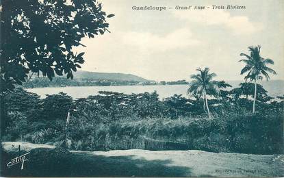 CPA GUADELOUPE "Grand'Anse, Trois Rivières"