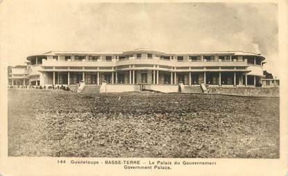 CPA GUADELOUPE "Basse Terre, Palais du Gouvernement"